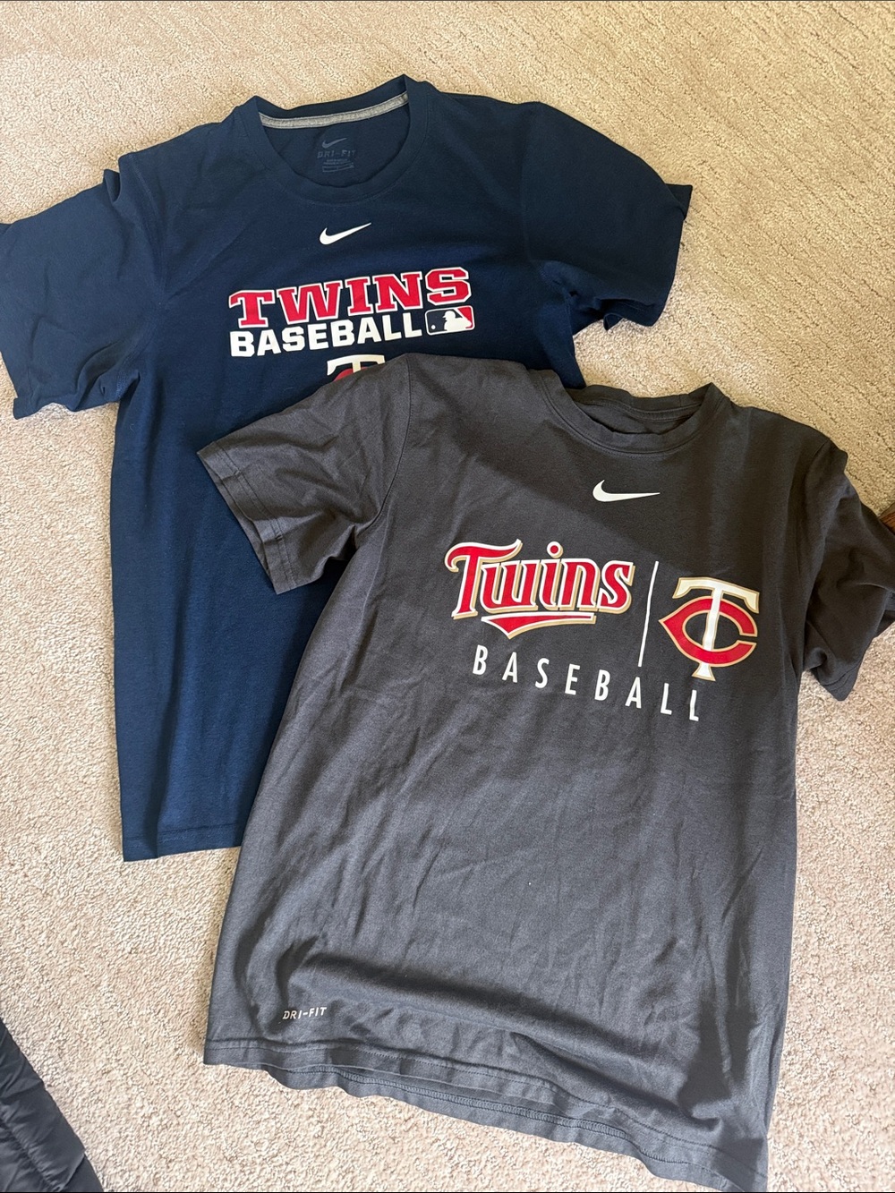 Nike Navy Twins Baseball Graphic Tee